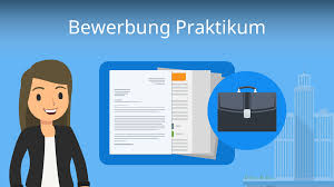 Bewerbung für Praktikum